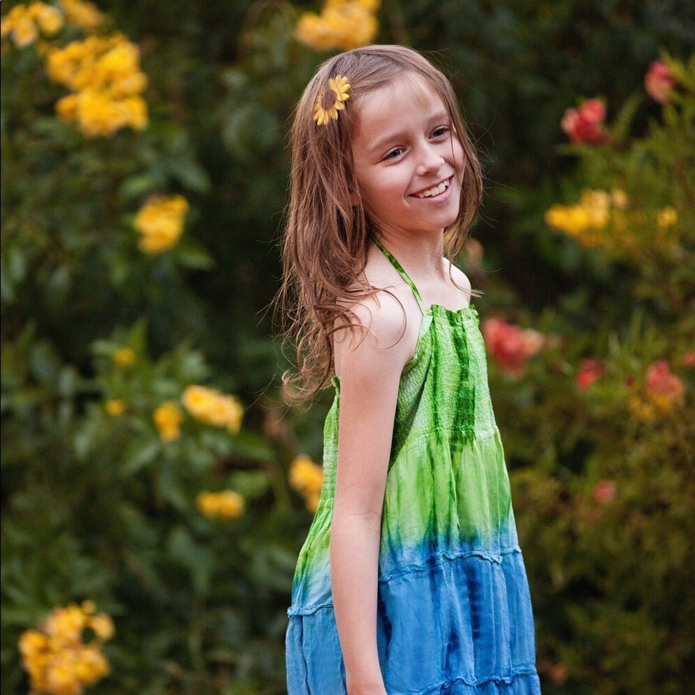 Tie Dye Halter Dress - Picture 4 of 7
